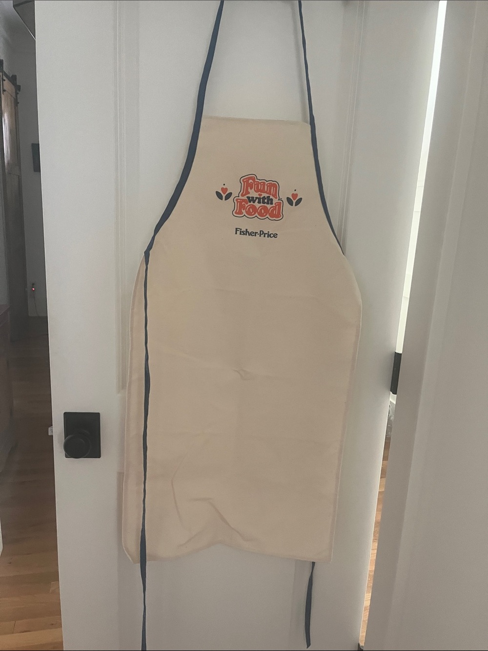 Vintage 1988 Fisher-Price Fun With Food Promotional Apron